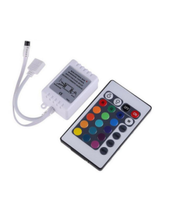 12V 24 Key LED IR Remote Controller For 3528 5050 RGB Strip Light 3pcs