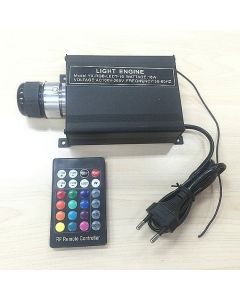 16W RGB Twinkle Star Fibre Optic Light Engine With RF Remote Controller