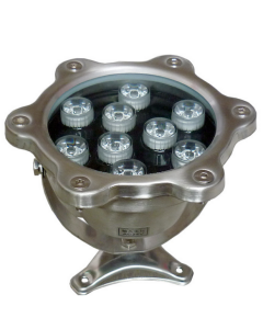 9W LED Underwater Pool Light W/R/G/B/RGB Optional Lamp