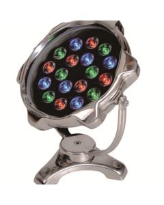 18W LED Underwater Light Waterproof IP68 Fountain Pool Pond Submersible Lamp