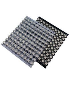 5V WS2812 IC Built-in Chips RGB Neo Pixel with Heatsink 100pcs
