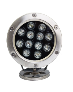 12W IP68 Waterproof LED Underwater Light 1200LM Lamp