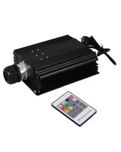 45W Single Head RGB LED Fiber Optic Light Source With 20 Keys Remote Conttrol