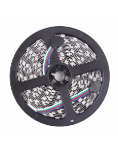 12V 5M 300 LEDs 5050 RGB Non-waterproof Flexible LED Strip Light