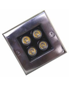 4W Square LED Underground Light Garden Buried Yard Inground Light