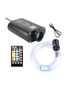 Fiber Optic Light 12V 16W Car 3M 370pcs Optical LED Starry Lighting Gear