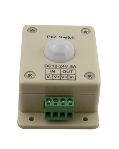 DC12-24V PIR Infrared Motion Sensor Switch Automatic LED Controller