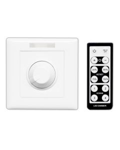 Bincolor BC-320-010V/PWM AC 85-265V Wall Knob with IR Remote Led Dimmer Controller