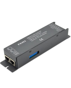 PX403 4 Channel DMX512 LED Driver 3A/CH 12-24V DC DMX Decoder RJ45 DIP Switch