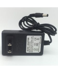 DC 24V 1A Regulated Switching Power Converter with 5.5x2.1mm DC Plug Wall Mounted Plug Transformer