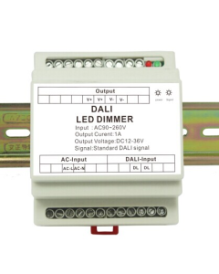 DL107 Guide Rail DALI Constant Current Dimmer Leynew LED Controller