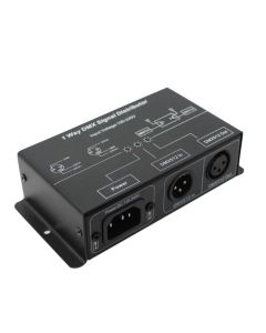 DMX121 DMX Signal Distributor AC 100-240V 2W Leynew LED Controller
