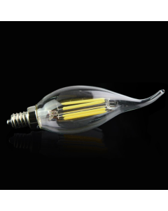 E12 E14 4W Filament Candelabra Bulb Spotlight LED Candle Light 3pcs