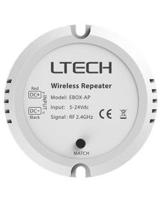 LTECH LED RF 2.4G EBOX-AP Wireless Repeater 5-24V