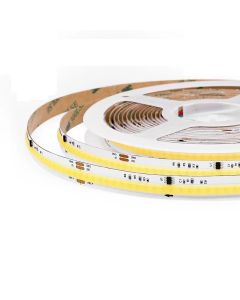 FOB COB CCT LED Strip Light 608/624 Leds/m High Density Flexible COB 8mm Led Lights RA90 2700K to 6500K Linear Dimmable DC24V