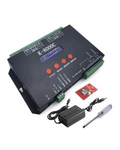 K-8000C DC5V-24V SPI Programmable SD Card LED Pixel Master Controller