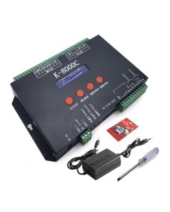 K-8000C SPI Programmable SD Card Digital LED Pixel Light Master Controller