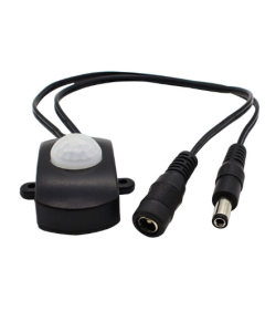 LED 5A Body Infrared Automatic PIR Motion Sensor Switch Plug 2Pcs