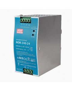 Mean Well NDR-240-24 24V DC 240W Industrial DIN RAIL