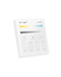 MiBoxer Milight T2 4-Zone CCT Panel Remote Control Color Temperature Led Light Switches