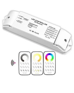 Bincolor Dimming Led Controller Multi Zone Control Wireless Remote With Receiver
