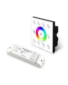 Bincolor Led Wireless CC P8X+R4-CC-2.4G RGBW Panel DMX512 4CH 12v-48v Controller