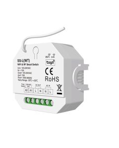 Skydance SS-L(WT) Tuya App Decoder 100-240VAC 1CH 15A WiFi RF Push Switch Led Controller