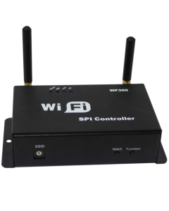 WF300 DC5-24V WiFi SPI Controller Wireless RF Remote Control Dimmer Leynew